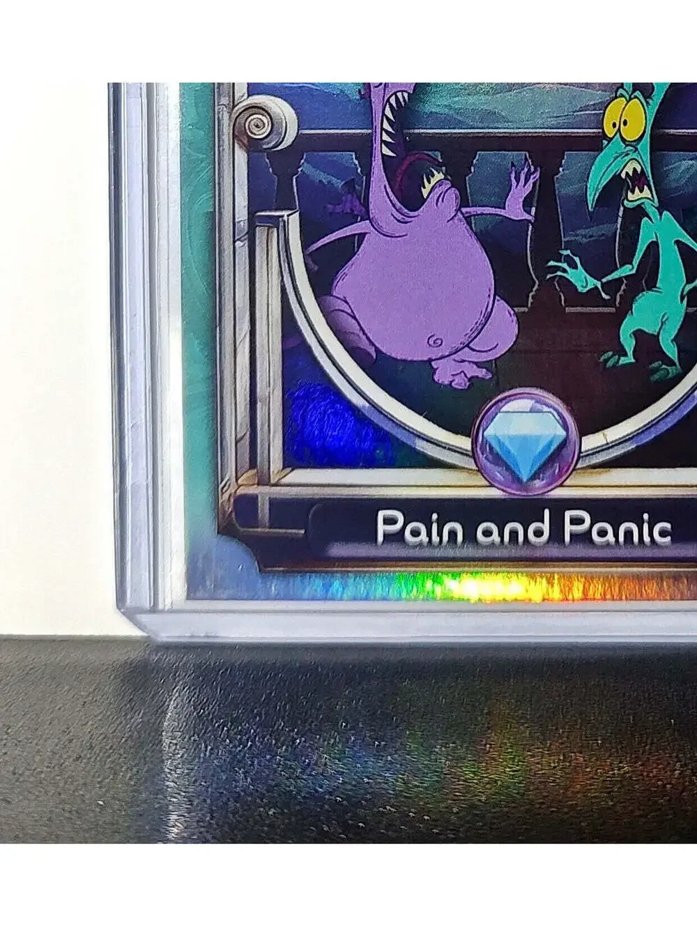 Pain and Panic 2025 Topps Disney Wonder #136 Diamond Card Hercules